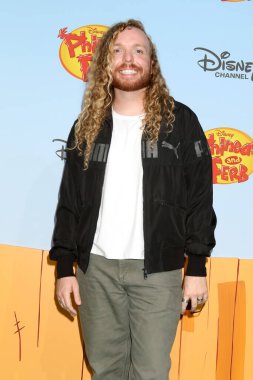Tyler Mann, Phineas 'ta ve Ferb Sezon 5 Dünya prömiyeri Nya Stüdyoları' nda 31 Mayıs 2025, Los Angeles, CA