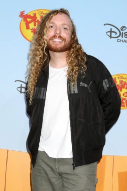 Tyler Mann, Phineas 'ta ve Ferb Sezon 5 Dünya prömiyeri Nya Stüdyoları' nda 31 Mayıs 2025, Los Angeles, CA