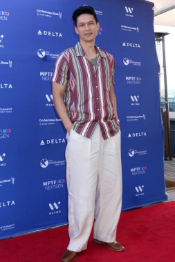 Harry Shum Jr at the MPTF NextGen Annual Summer Party at The Aster on June 22, 2025 in Los Angeles, CA