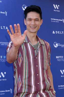 Harry Shum Jr at the MPTF NextGen Annual Summer Party at The Aster on June 22, 2025 in Los Angeles, CA