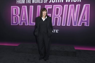 Anjelica Huston, TCL Çin Tiyatrosu 'nun 3 Haziran 2025' te Los Angeles 'taki balerin dünya prömiyerinde.
