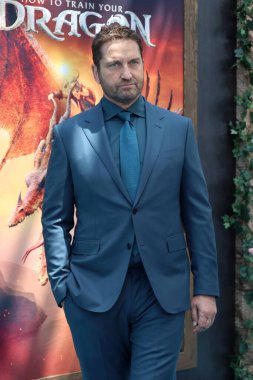 Gerard Butler, 7 Haziran 2025 'te Los Angeles' ta Akademi Sinema Müzesinde Ejderhanı Nasıl Eğitirsin galasında.