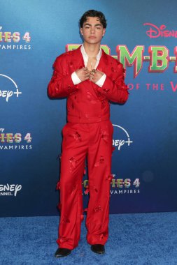 8 Temmuz 2025 'te Los Angeles' ta El Capitan Tiyatrosu 'nda Vampirlerin Dünyası' nın Şafağı 4 'te Malachi Barton.