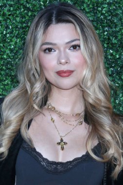 Nikki Hahn, 6 Ağustos 2025 'te Kuzey Hollywood' daki Garland Oteli 'ndeki Nuked Los Angeles Premiere' de.