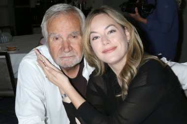 John McCook, Aninika Noelle at The Bold and the Beautiful Fan Event at the Burbank Marriott on August 16, 2025 in Burbank, CA
