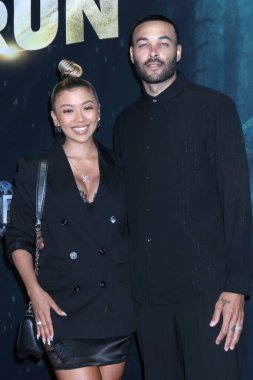 Liane Benjamin, Don Benjamin TCL Çin Tiyatrosu 'ndaki Run Premiere' de 27 Ağustos 2025 'te Los Angeles, CA