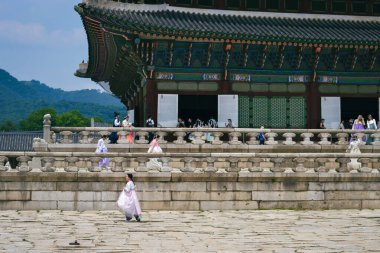 Güney Kore, Seul 'deki Gyeongbokgung Sarayı