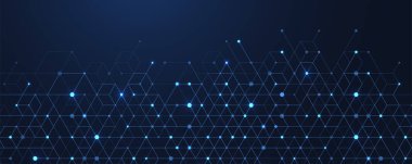 Soyut dijital blok blokları konsepti. 3D büyük veri küpleri kuantum bilgisayar teknolojisi fikri. Yapay zeka veri çekirdeği küp tasarım elementi.