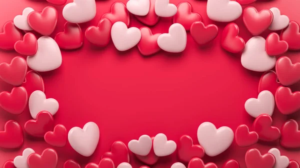 Valentine Day Background Design Inglés Plantilla Para Publicidad Web Redes Fotos De Stock