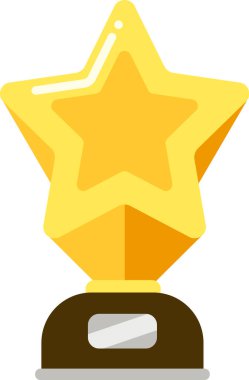 Kupada, çeşitli yarışmalarda ve ödül törenlerinde zafer ve onurun somutlaştığı siyah bir kaidede parlak bir altın yıldız sergileniyor..