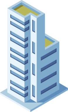 Çağdaş ofis binası parlak bir tasarıma sahip modern mimari ve kentsel varlığını gözler önüne seriyor.