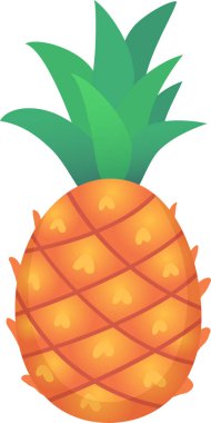 Bu canlı ananas çizimiyle kendinizi tropikal bir cennete nakledin, tatlı ve vitamin dolu bir patlama vaat edin. Taze tasarımlar, logolar ve kokteyl tarifleri için mükemmel.