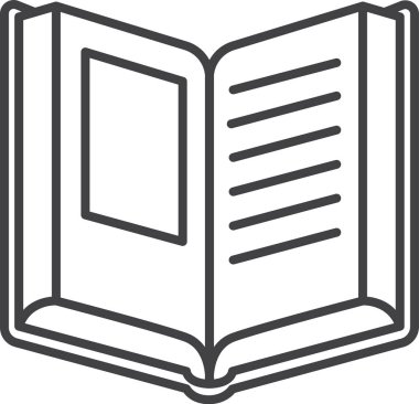 Boş sayfa ve satırların sunulduğu, bilgi, öğrenme ve eğitimi sembolize eden, eğitim veya edebi projeler için çok yönlü bir kaynak sağlayan açık bir kitap
