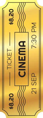 21 Eylül akşamı saat 19: 30 'da planlanan sinema gecesi için 8.20' ye mal olan altın sinema bileti, eğlence ve sinema deneyimlerine erişim olanağı sağlıyor.