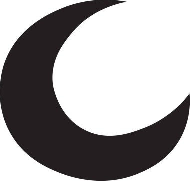 Hilal ay, gece gökyüzünü hafifçe aydınlatır. Duyuları cezbeden gizemli ve huzurlu bir atmosfer yaratır..