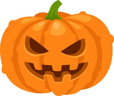 Bayramlık Cadılar Bayramı balkabağı oymacılığı, yaramaz bir sırıtışla tehditkar bir yüzü sergiliyor, sonbahar kutlamalarına ürkütücü bir dokunuş ekliyor.