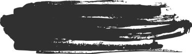 Soyut tasarımlar için ustaca dokulu siyah fırça darbesi, afişler, arka planlar, çerçeveler veya sınırlar için mükemmel, projelere benzersiz bir dokunuş ekleyerek