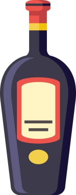 Sofistike şarap şişesi boş bir etiket sergiliyor, kişiselleştirmeyi ve kişiselleştirmeyi davet ediyor, şarap yapımının zengin mirasını ve zamansız cazibesini somutlaştırıyor.