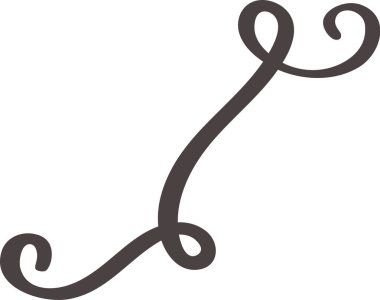 El çizimi, dekoratif bir köşe elementi yaratmak, kıvrımlı çizgileri ve zarif kıvrımları ile tasarımlara biraz zarafet ve incelik katmak için gelişir.