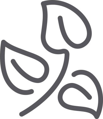 İnce bir gövde üzerinde zarif bir şekilde büyüyen, doğanın, büyümenin ve minimalist güzelliğin özünü yakalayan, basit gri yaprakları gözler önüne seren el çizimleri.