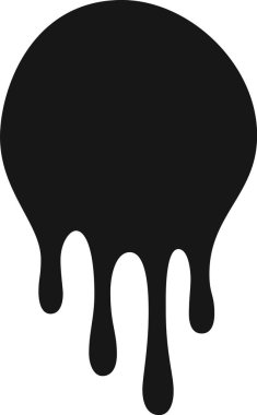 Mevcut siyah boya akımları damlıyor, temiz beyaz arka planda soyut şekiller yaratıyor, akıcılık, yaratıcılık ve sanatsal ifade gibi kavramları temsil etmek için mükemmel.