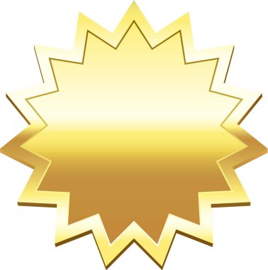 Altın yıldız patlaması parlak altın ışıklarla parıldıyor, lüks ve şenlikli bir atmosfer yaratıyor, özel teklifler, ödüller veya kutlamalar için mükemmel.