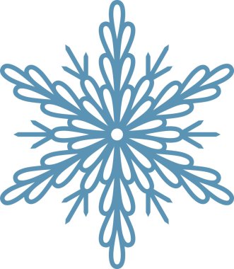 Yuvarlak kenarlı stilize kar taneleri, Noel süslemeleri ve çeşitli tatil projeleri için zarif ve zarif bir kış sembolü oluşturuyor. Sezonun özünü mükemmel bir şekilde yakalıyor.