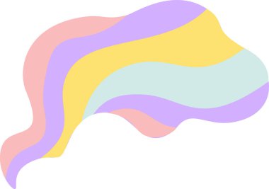 Yumuşak pastel renkler, çeşitli yaratıcı projeler için mükemmel modern ve şık bir arkaplan oluşturarak soyut bir tasarım ile harmanlanır.