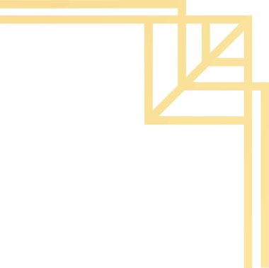 Altın sanat deco çerçeve tasarımlara bir tutam klasik sofistike ekliyor, 1920 'lerin cazibesini ve zarafetini çağrıştırıyor, davetiyeler, posterler veya web grafikleri için mükemmel