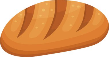 Oval şekilli ekmek somunu güzel bir kahverengi kabuk sergiliyor ve davetkar bir koku yayıyor. Sandviç yapmak, tost yapmak ya da kendi başına tadını çıkarmak için ideal.