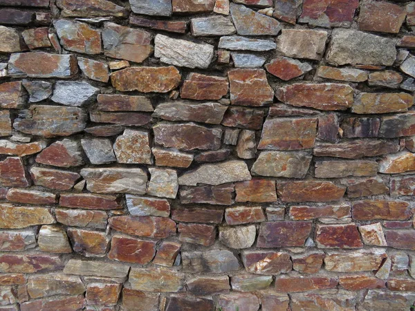 Schöne Harte Steinwandfarben Widerstandsfähige Festigkeit — Stockfoto