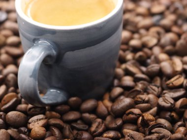 delicious cup of coffee aromatic tasty hot natural roasted grain