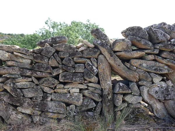 Kamień Ściana Niesamowite Stary Rękodzieło Naturalny Budowa — Zdjęcie stockowe