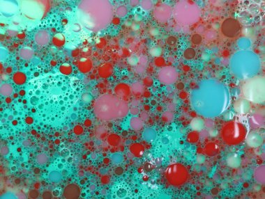 Renklerin güzel görüntüsü soyut nadirlik farklı hayal gücü