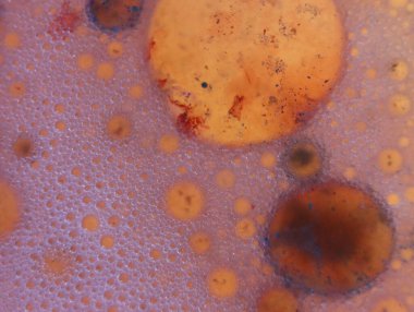 Soyut arka plan fantezi illüzyonu nadir görülen hayal gücü virüs bakteri hissi