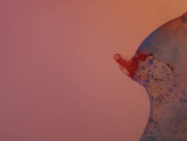 Soyut arka plan fantezi illüzyonu nadir görülen hayal gücü virüs bakteri hissi