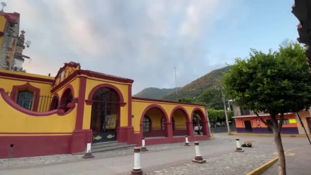 Pilar Amoles Quertaro Mxico Août 2023 Pan Left Templo Nuestra — Video