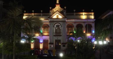 Cuetzalan, Puebla. Meksika mı? 23 Kasım 2024. Meksika 'da hükümet binası