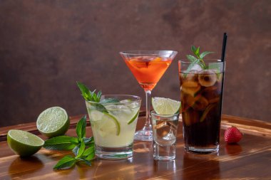 limon ve naneli yaz kokteyli