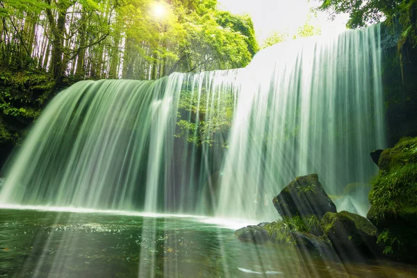 Waterfall Kumamoto Prefecture Famous Japanese Commercials — Fotografia de Stock