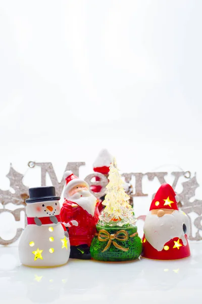 Shoot Multiple Christmas Ornaments Illuminations — Φωτογραφία Αρχείου