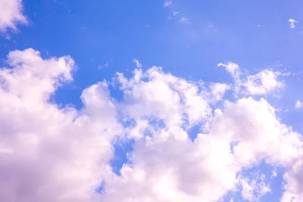 Cielo Azul Nubes Blancas Verano — Foto de Stock