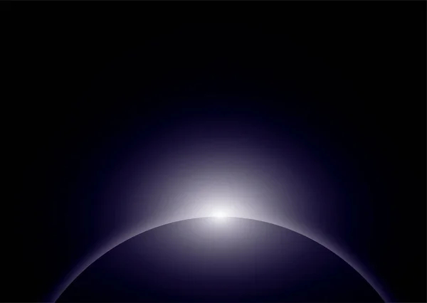 Dawn Bild Hintergrund Mit Sonnenlicht Und Erde lizenzfreie Stockfotos