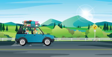 Babam bavulları arabanın çatısında gezdirirdi..