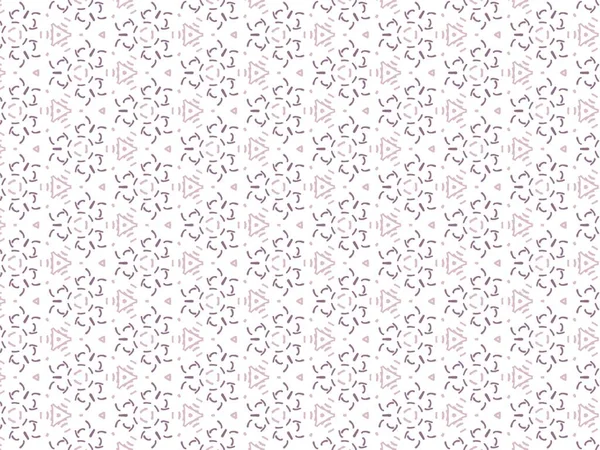 Векторная Иллюстрация Фиолетовой Абстрактной Мандалы Текстуры Ikat Обоев — стоковый вектор