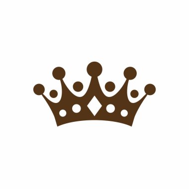 Kraliçe tacı logo vektörü