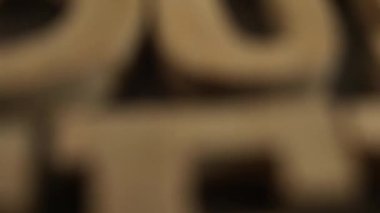 Love yourself, text words typography written with wooden letter, life and business motivational inspirational concept