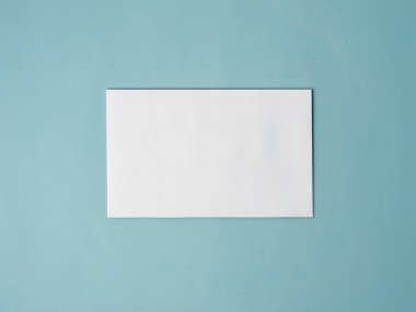 Zarfın modeli, boş boş kopya alanı kağıt şablonu