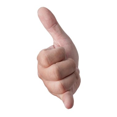 Erkek eli gösterileri bana jest de gevşe, beyazdan soyutlan