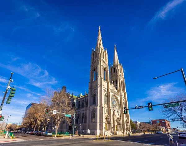 Cathedral Basilica Immaculate Conception Cathedral Archdiocese Denver Roman Catholic Church Imagen De Stock